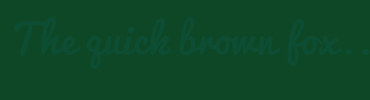 Image with Font Color 0C4D33 and Background Color 0E4725